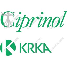 Ciprinol and KRKA Logo