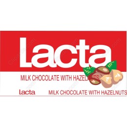 Lacta Milk Chocolate with Hazelnuts