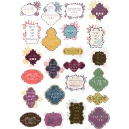 Elegant Invitation Card Clipart Bundle
