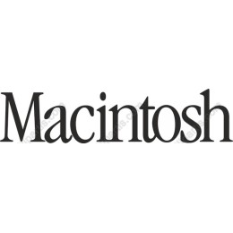Macintosh - Elegant Typeface