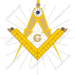 Masonic Compass and Square