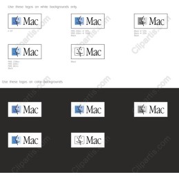 4 Mac Iconic Logo Pack