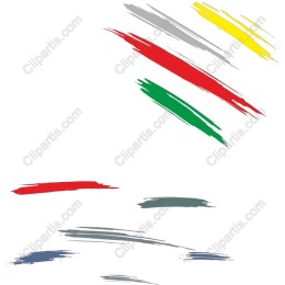 Vibrant Brush Stroke Collection