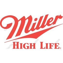 Vintage Miller High Life Logo
