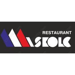 Bold Geometric Restaurant Logo