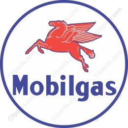 Mobilgas Winged Horse Logo