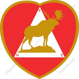 Majestic Moose Heart
