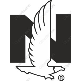 Eagle with Letter N