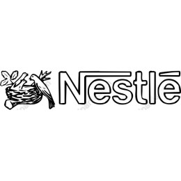 Nestle Logo - Black and White
