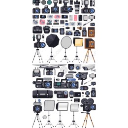Comprehensive Camera Equipment Collection