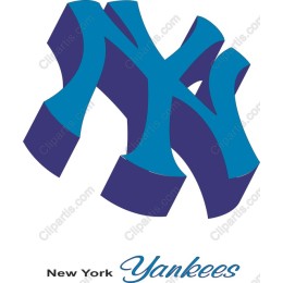 New York Yankees Logo - Interlocking NY Emblem
