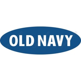 Classic Blue Oval Logo - Old Navy
