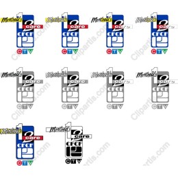 Montreal CFCF 12 Logo Collection
