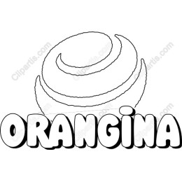 Orangina Logo Art