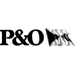 Premium P&O Logo with Nautical Flag