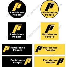 Parisienne People Logo Collection