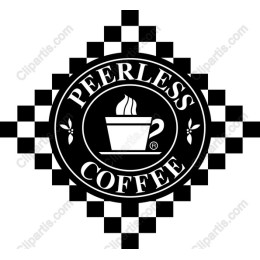 Peerless Coffee Vintage Logo