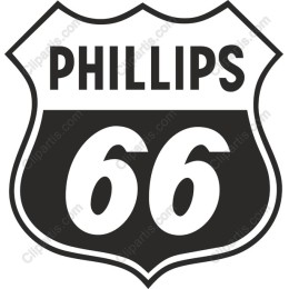 Phillips 66 Vintage Shield Logo