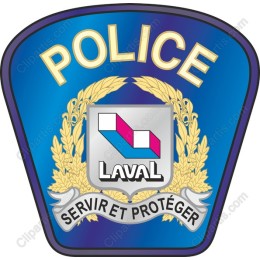 Laval Police Badge