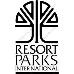 Stylized Tree Emblem for Resort Parks International
