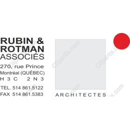 Modern Architectural Business Card