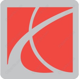 Dynamic Red Gray Abstract