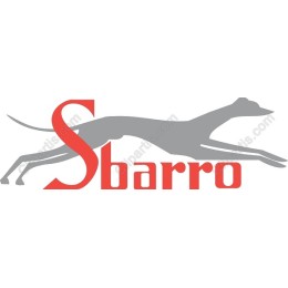 Sleek Greyhound Leap