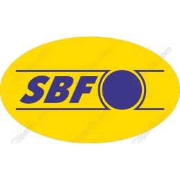SBF Logo in Yellow and Purple
