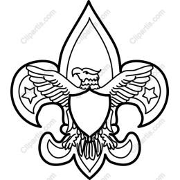 Majestic Eagle Fleur-de-Lis