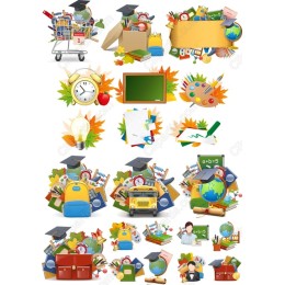 Back to School Creative Clipart Bundle