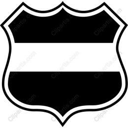 Black and White Shield
