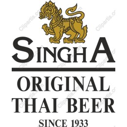 Singha Beer - Original Thai Beer Logo