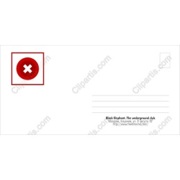 Bold Red Cross Emblem