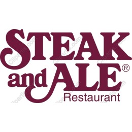 Steak and Ale Restaurant Vintage Logo