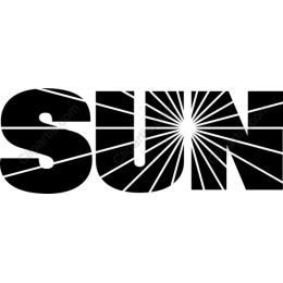 Sunburst Typography