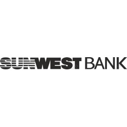 Sun West Bank Typography Art