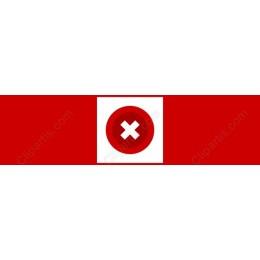 Red Circle with Cross