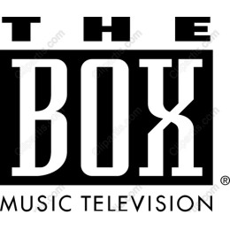 THE BOX Music Television Vintage Logo