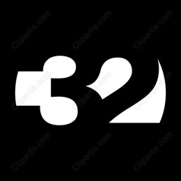 Modern Minimalist of Number 32