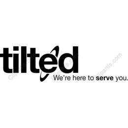 Tilted Logo - We're Here to Serve You