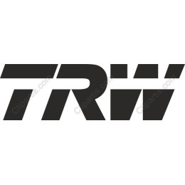 TRW Bold Typography Logo