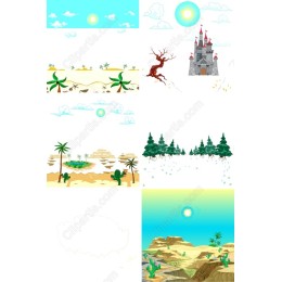  Bundle: Landscape Scenes