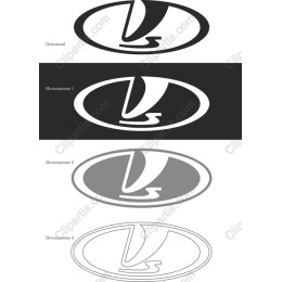 Sleek Sailboat Emblem