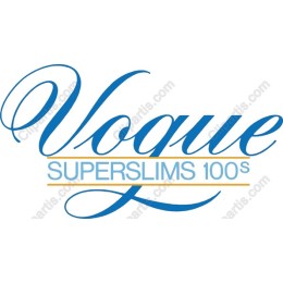 Vogue Superslims 100s Elegant Logo