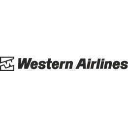 Western Airlines Vintage