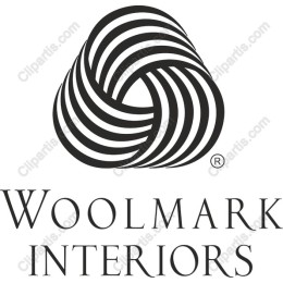 Woolmark Interiors Elegant Logo