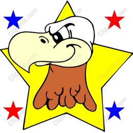 Patriotic Eagle Head