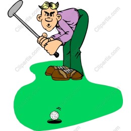 Animated Golfer