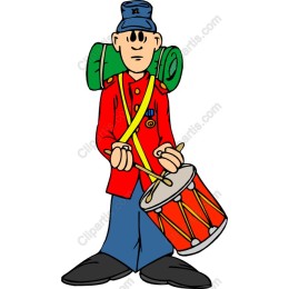 Vibrant Drummer