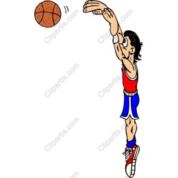 Energetic Basketball Player